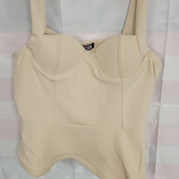 Love X Design Sleeveless Perlum Tank Nude XL - Picture 1 of 6